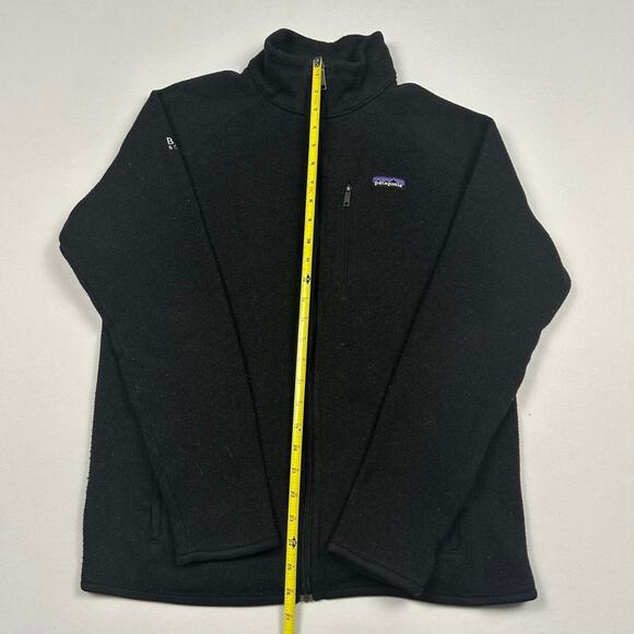 Patagonia Black Fleece Zip Up Jacket - Picture 6 of 7